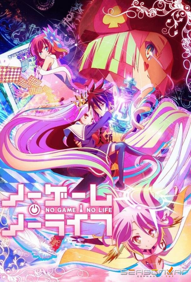Нет игры — нет жизни / No Game, No Life (2014)