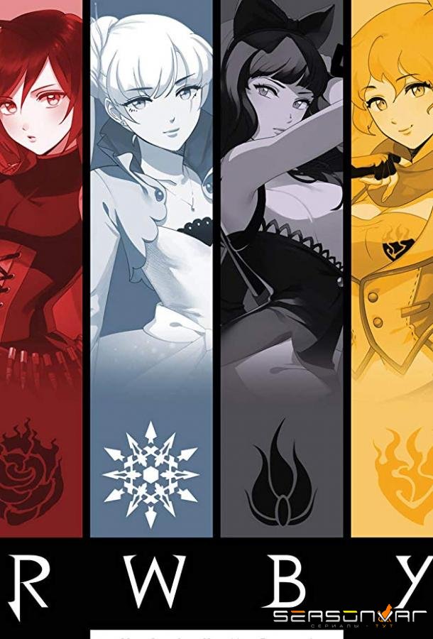 Красный, Белый, Черный, Желтый (РУБИ) / RWBY (2013)